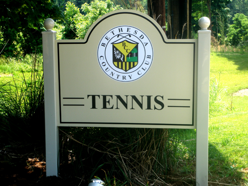 Country Club Signage
