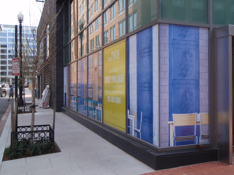 Jamestown Properties Removable Vinyl Graphics