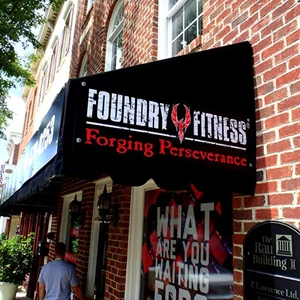 Foundry Fitness - Kentlands Awning Lettering