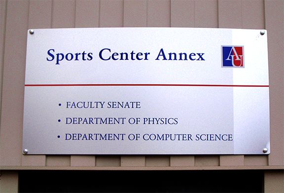 American University Wayfinding Signage