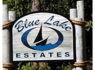 outdoor routed custom wood post and panel sign