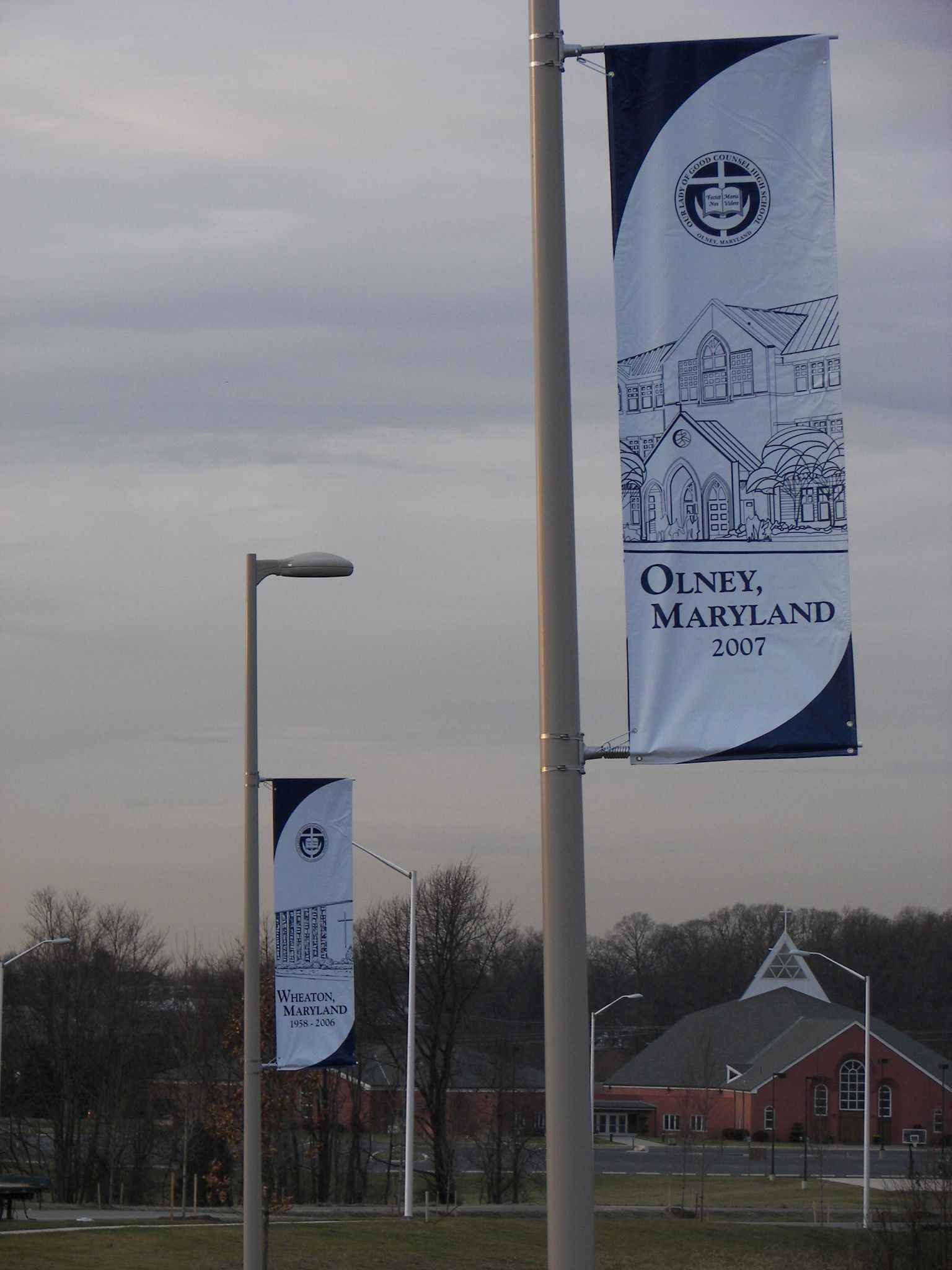 Custom pole banners blvd banners