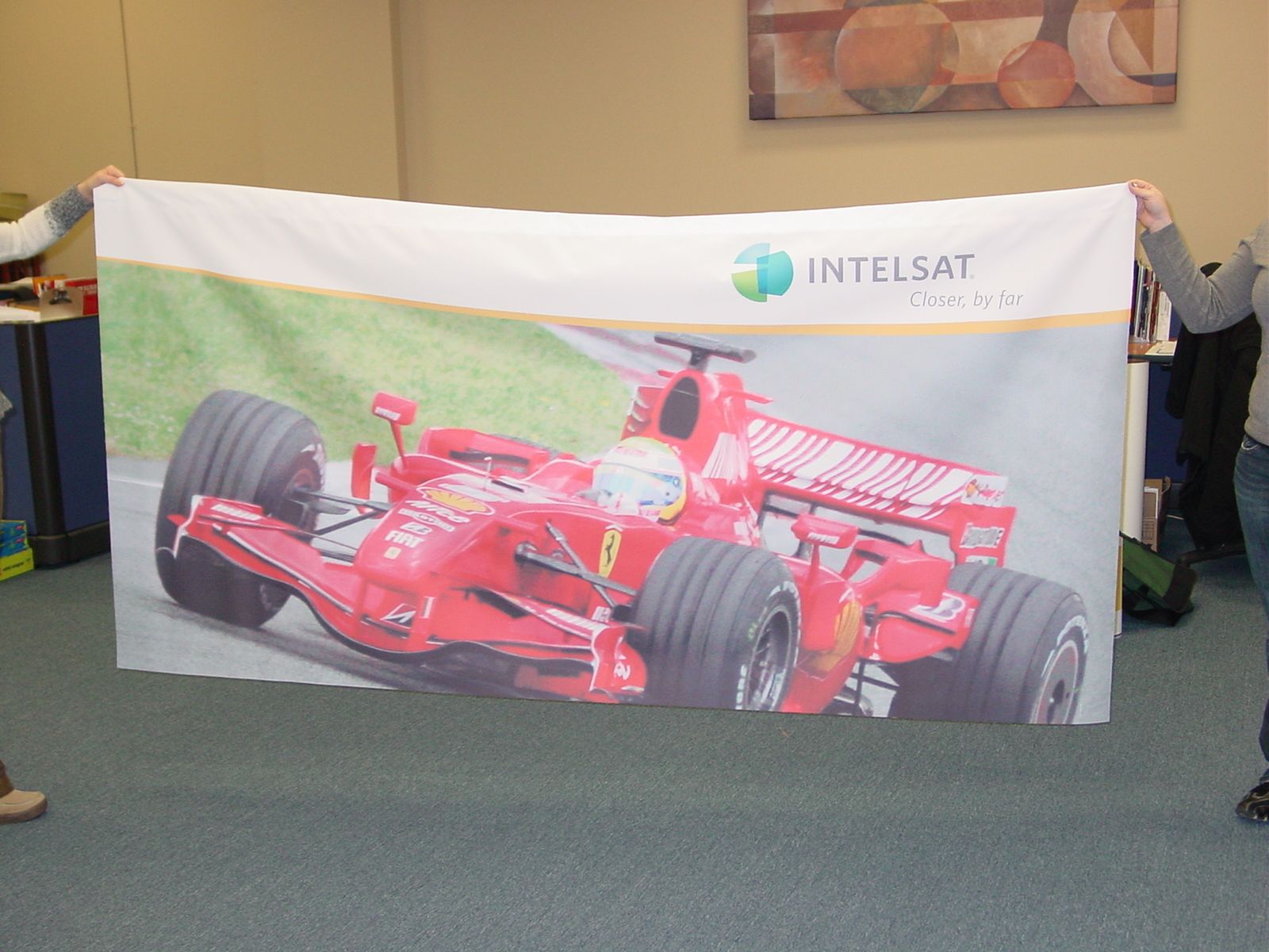 custom dye sublimated printed banner