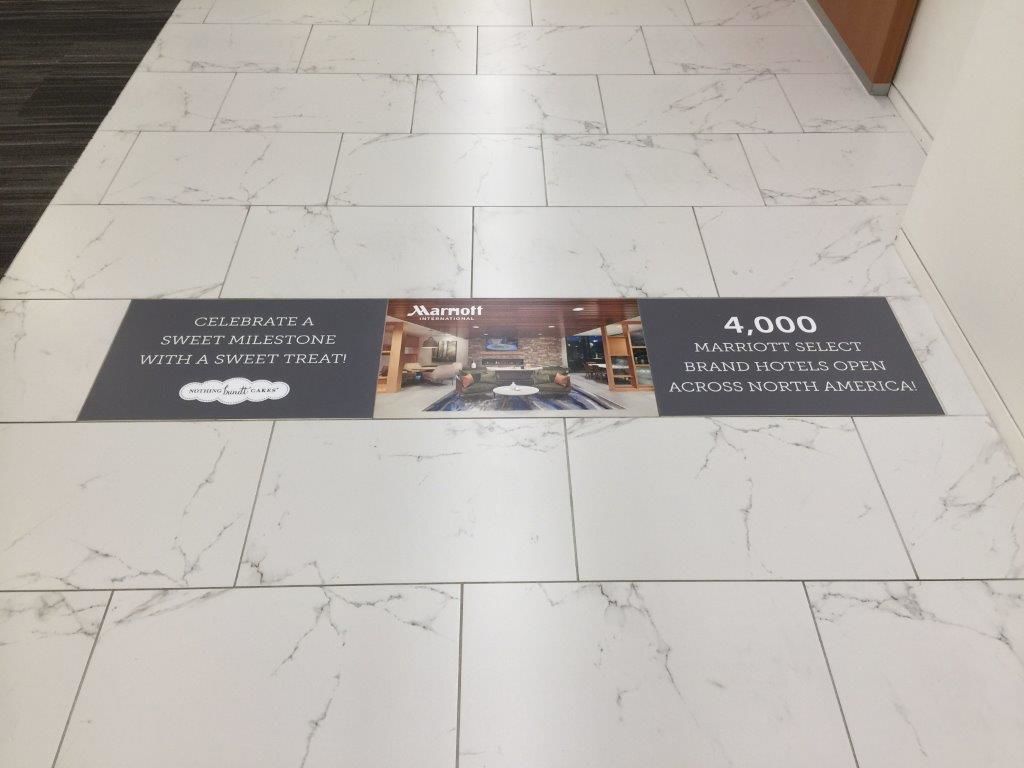 custom printed floor vinyl