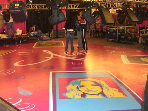 custom print large format floor decals experiential graphics