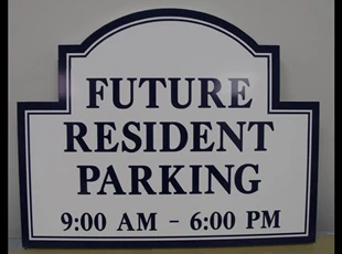 New Community Parking Signs