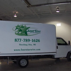 Cube Van - let your vehicle advertise for you.