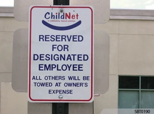 Childnet Parking Sign