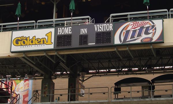 Rivercats Sponsor Boards