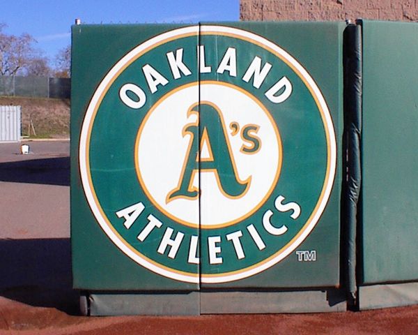 A's Outfield Pad