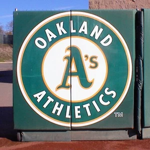 A's Outfield Pad