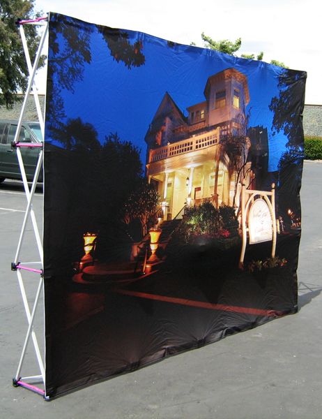 HopUp Tension Fabric Display