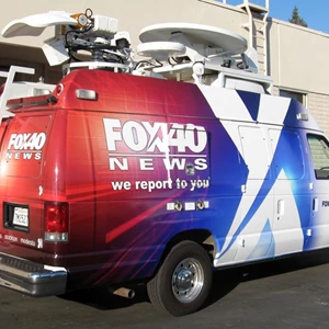 Fox 40 News Van Full-Wrap