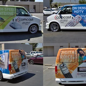 Comcast Service Van Full-Wrap