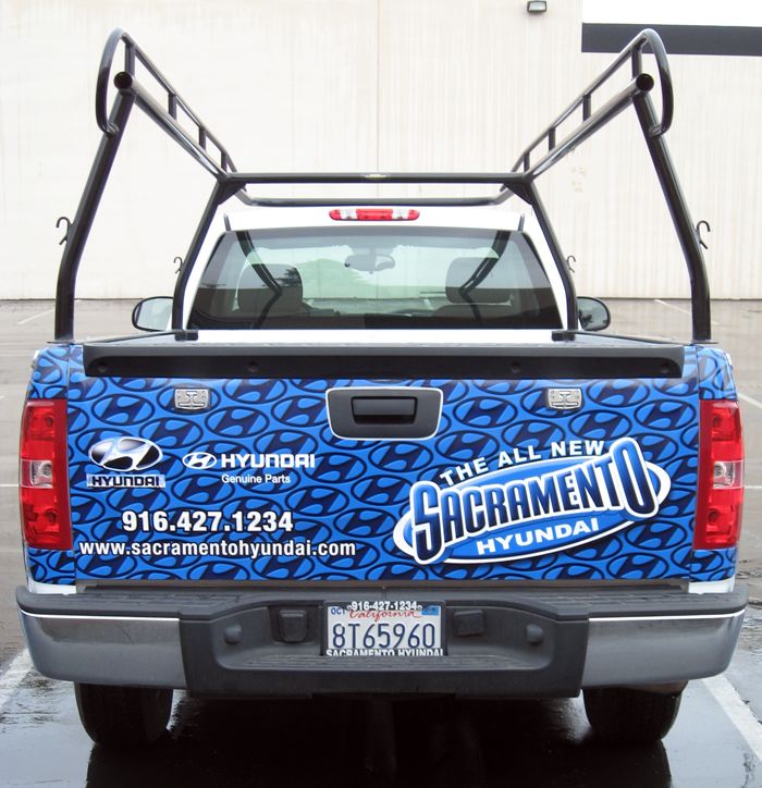 Sacramento Hyundai Service Truck Full-Wrap