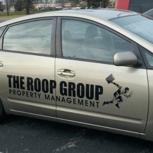Roop Group Car Lettering