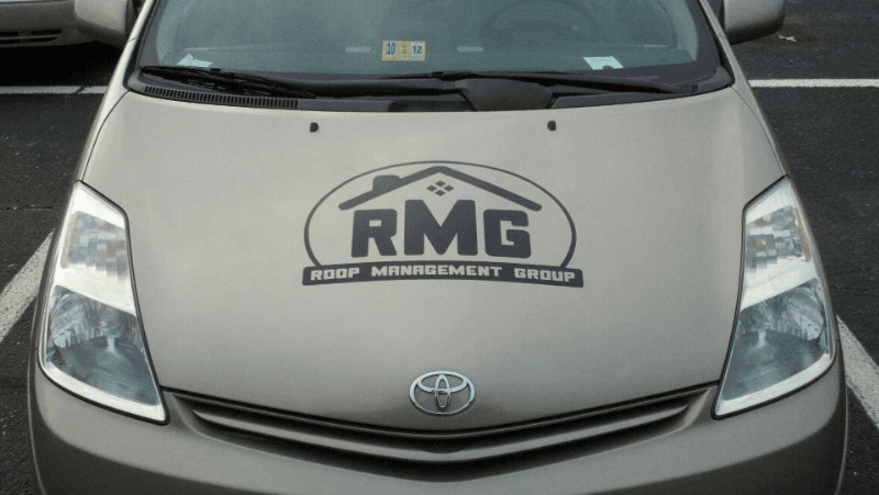 Roop Group Car Lettering