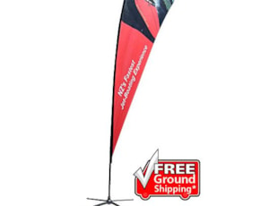Custom Feather Banners Signs By Tomorrow Southfield