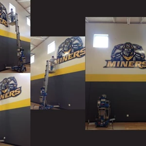 Prospect Ridge HS Gym Wall Graphics