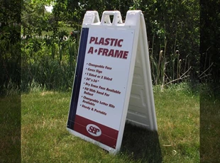 Signicade Molded Plastic A-Frame