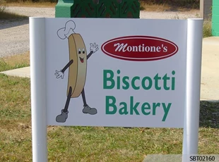 Bakery Post and Panel Sign