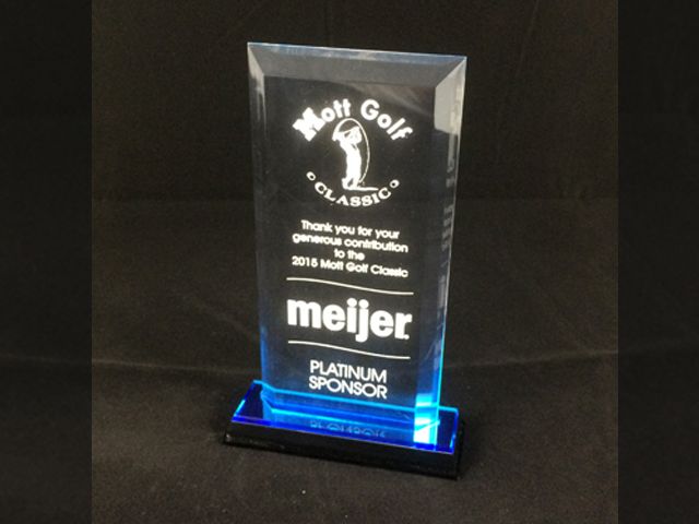 Beveled Impress Acrylic Award