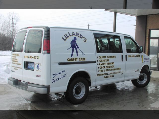 Carpet Car Van Lettering