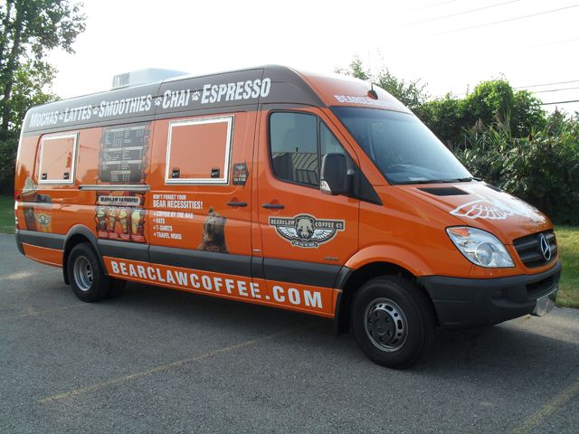 Bearclaw Coffee Sprinter Van Wrap
