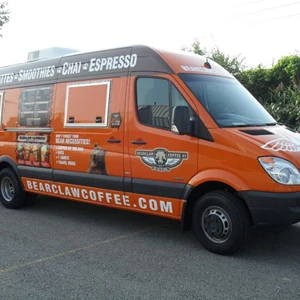 Bearclaw Coffee Sprinter Van Wrap