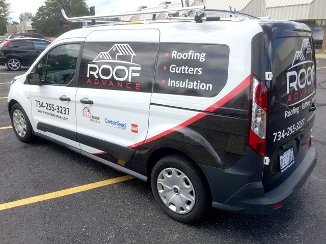 Roof Advance Transit Partial Wrap