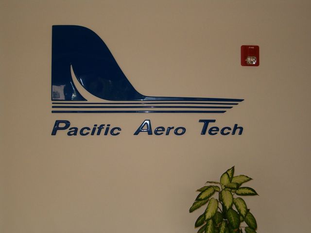 Pacific Aero Tech - Wall Lettering