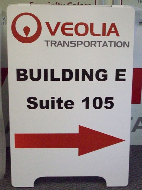 A-Board w/ Reflective Lettering