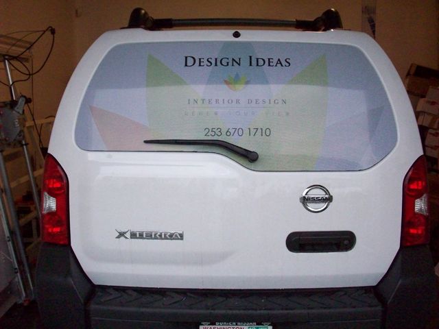Design Ideas Back Window - See Through Material
