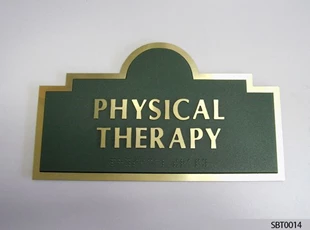 Physical Therapy ADA Sign