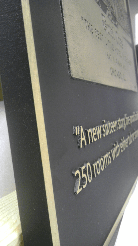 Hotel Cass's Plaque details