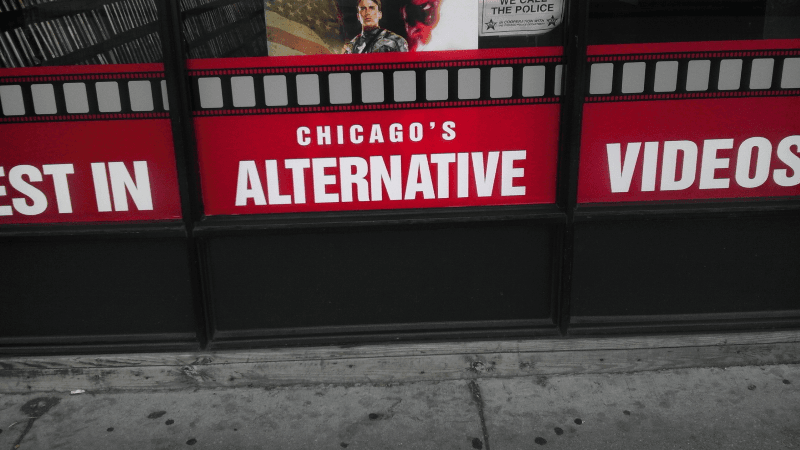 Vinyl Lettering on glass