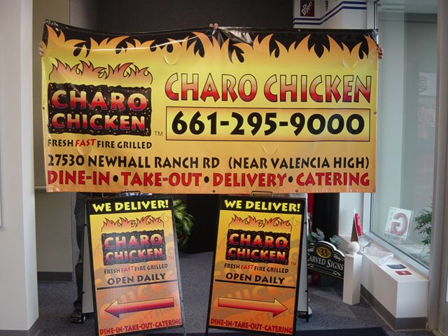 Full Color Banner & A-Frame Signs