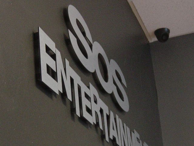 Routed Brushed Silver w/Stand-Off's