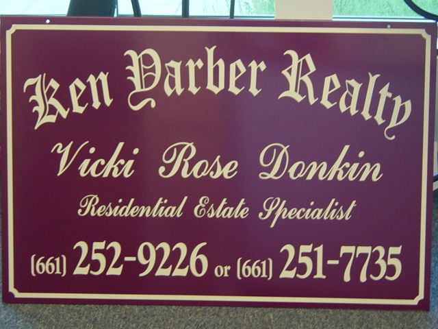 RE Listing Sign