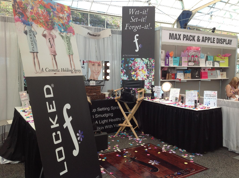 Trade Show Banners, Floor Graphics - Flocked