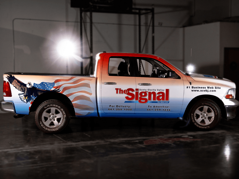 The Signal Truck Wrap