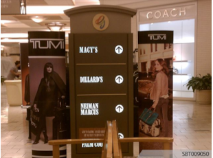 Retail Interior Directory Sign