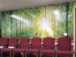 wall covering, interior, vinyl, signs by tomorrow, inland valley, southern california, lds church, church of jesus christ of latter day saints, mormon, murrieta, temecula