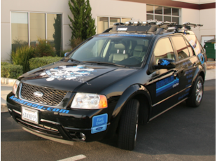 CA Pools Racing Team Car