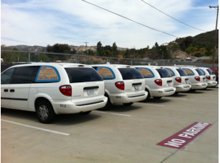 Escondido School - Perforate Window Vinyl