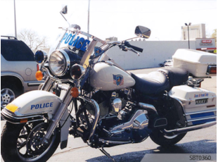 Police Motorcycle Decal