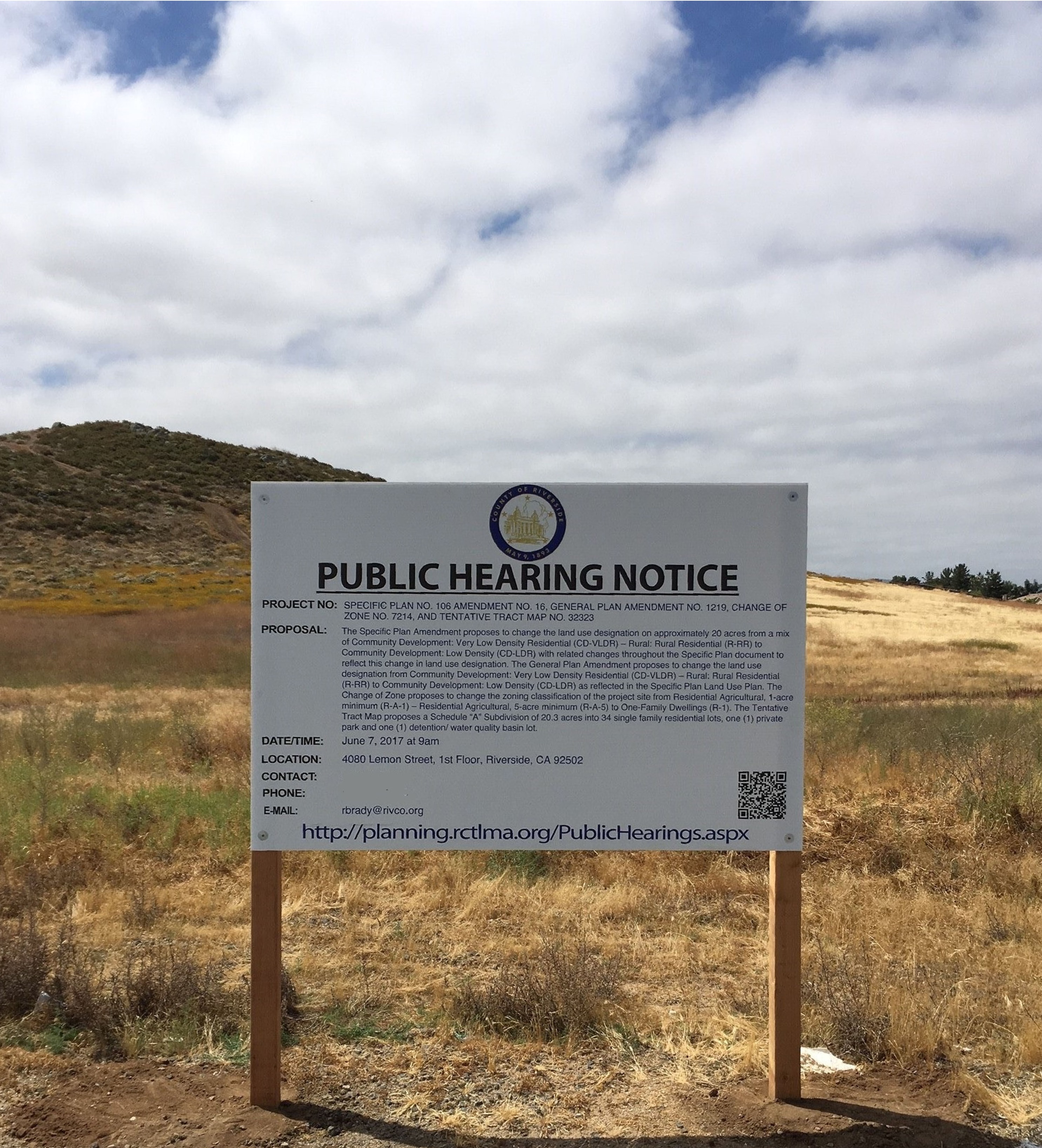 Public Hearing Signs Signs By Tomorrow Temecula Murrieta