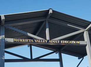 dimensional lettering, outdoor, signs by tomorrow, inland valley, southern california, murrieta canyon academy, temecula