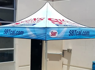 custom canopy,  pop-up, tent, murrieta, signs by tomorrow, temecula, inland valley, southern california