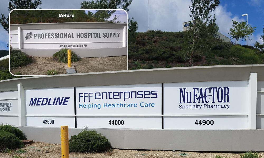 MEDLINE MONUMENT UPDATE - We were proud of our 2008 design for PHS's new corporate facility. In 2017 Medline had SBT return to update their divisions and addresses... (more)